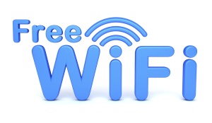 Free WiFi symbol