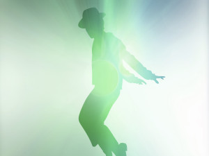 Green Silhouette Dancer