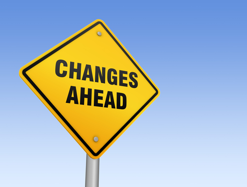 Changes ahead